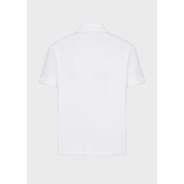 Polo EA7 Emporio Armani 3RPF52 PJ02Z 1100 blanco - Imagen 2
