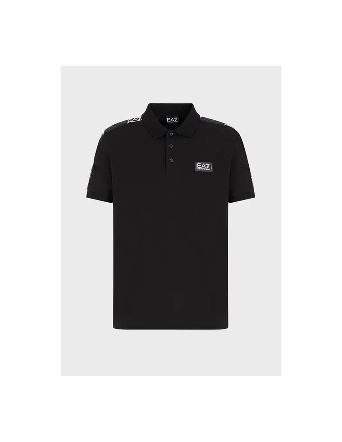 Polo EA7 Emporio Armani 3RPF52 PJ02Z 1200 NEGRO - Imagen 2