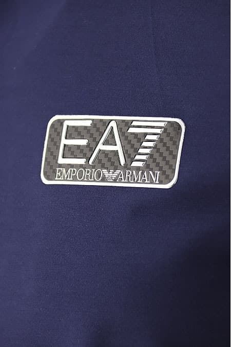 Polo EA7 Emporio Armani 6RPF02 PJNUZ 1554 navy blue - Imagen 4