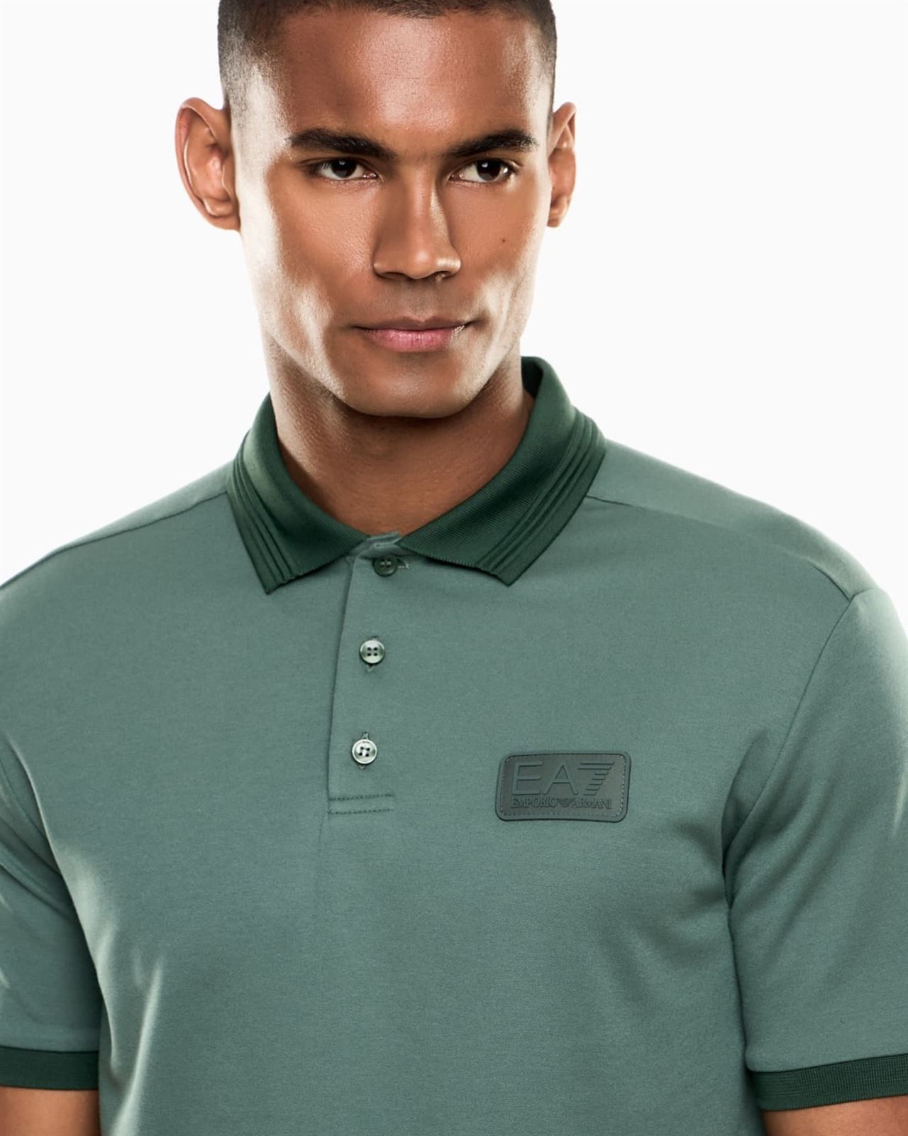 Polo EA7 Emporio Armani 7M001359 AF13862 U7260 cilantro - Imagen 5