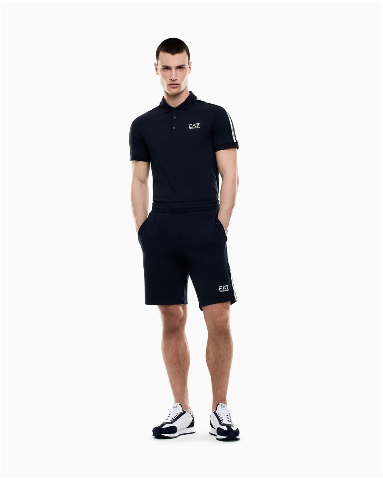 Polo EA7 Emporio Armani 7M001862 AF12503 UB102 Armani Blue - Imagen 2