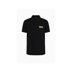 Polo Emporio Armani EA7 3DPF02 PJ5AZ 1200 negro - Imagen 1
