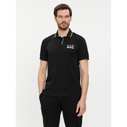 Polo Emporio Armani EA7 3DPF17 PJ03Z 1200 black - Imagen 1