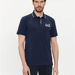 Polo Emporio Armani EA7 3DPF17 PJ03Z 1554 navy blue - Imagen 1