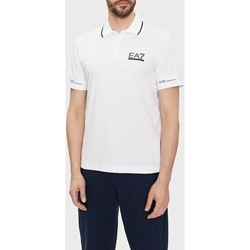 Polo Emporio Armani EA7 3DPF19 PJ04Z 1100 white - Imagen 2
