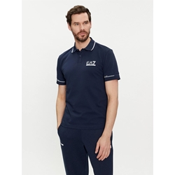 Polo Emporio Armani EA7 3DPF19 PJ04Z 1554 navy blue - Imagen 1