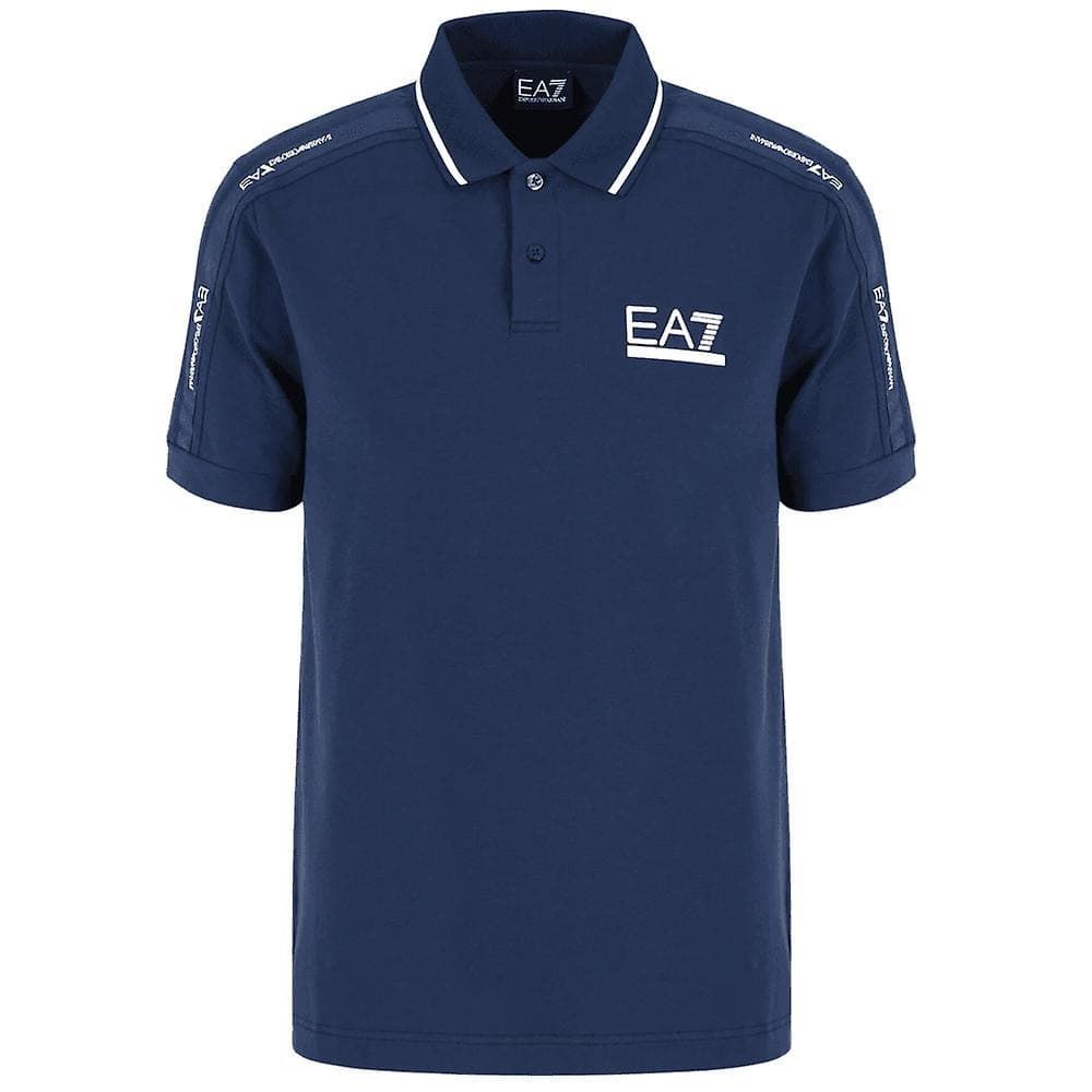 Polo Emporio Armani EA7 3DPF20 PJ03Z 1554 navy blue - Imagen 1