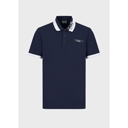 Polo Emporio Armani EA7 3RPF09 PJ04Z 1554 NAVY BLUE - Imagen 1