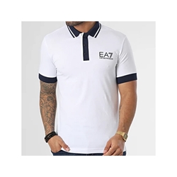 Polo Emporio Armani EA7 3RPF20 PJ03Z 1100 white - Imagen 2