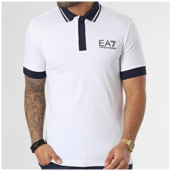 Polo Emporio Armani EA7 3RPF20 PJ03Z 1100 white - Imagen 2