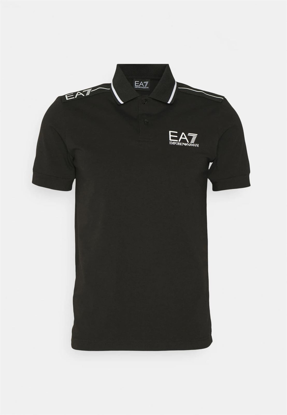 Polo Emporio Armani EA7 3RPF20 PJ03Z 1200 black - Imagen 3