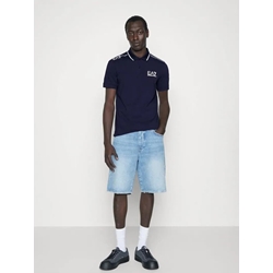 Polo Emporio Armani EA7 3RPF20 PJ03Z 1554 NAVY BLUE - Imagen 2