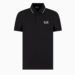 Polo Emporio Armani EA7 Black 8NPF16 PJVUZ 1200 - Imagen 1