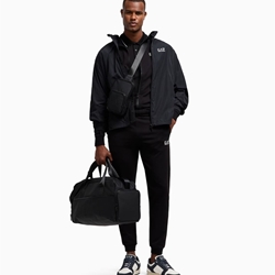 Polo Emporio Armani EA7 Black 8NPF16 PJVUZ 1200 - Imagen 2