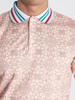 Polo GIANNI KAVANAGH GKM006891 Beige GK Deco Polo - Imagen 2