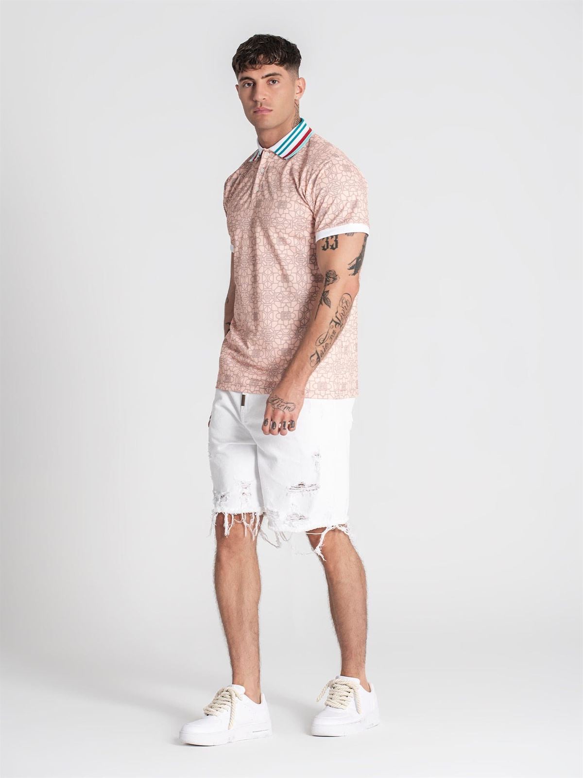Polo GIANNI KAVANAGH GKM006891 Beige GK Deco Polo - Imagen 3