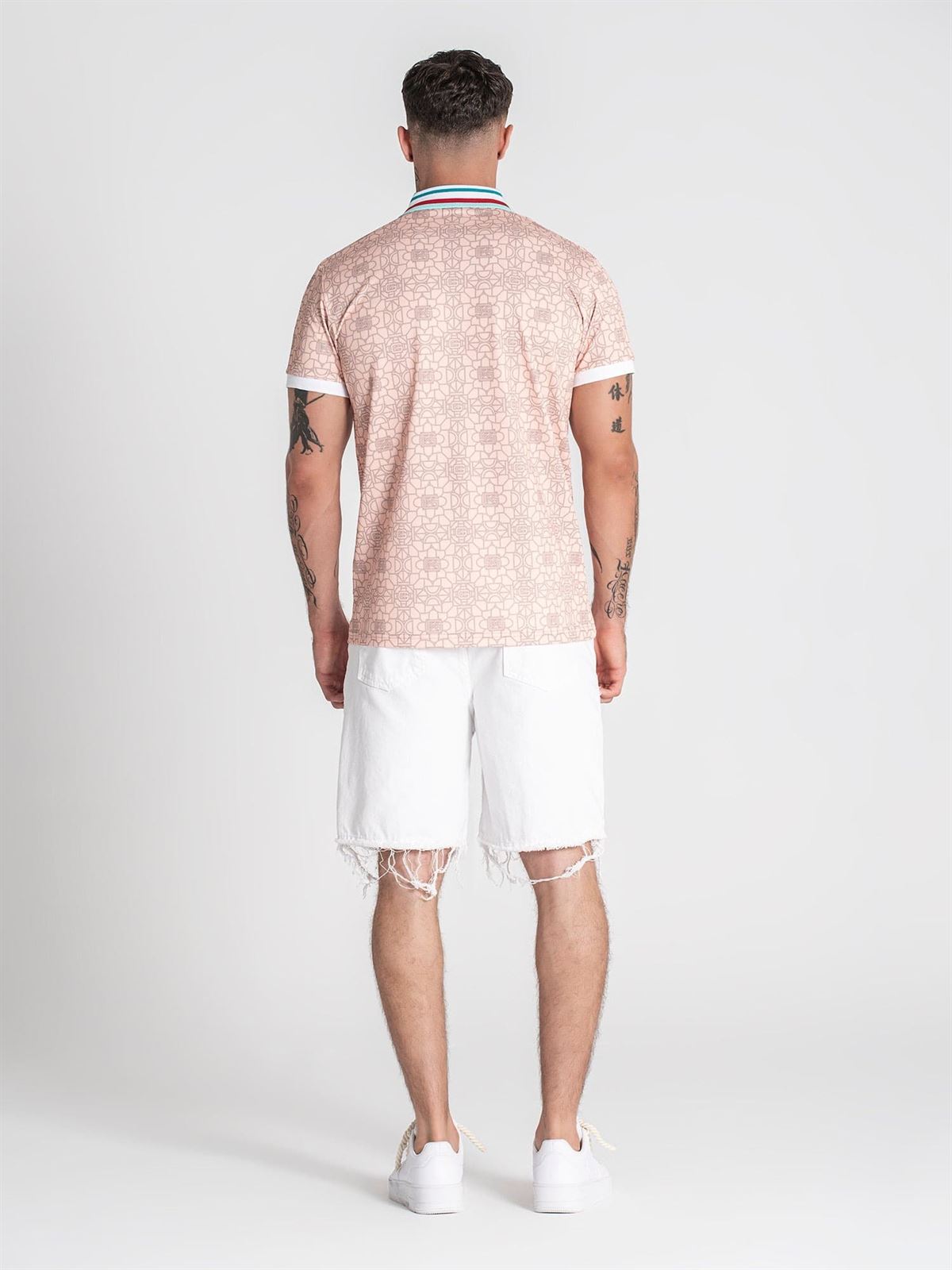 Polo GIANNI KAVANAGH GKM006891 Beige GK Deco Polo - Imagen 4