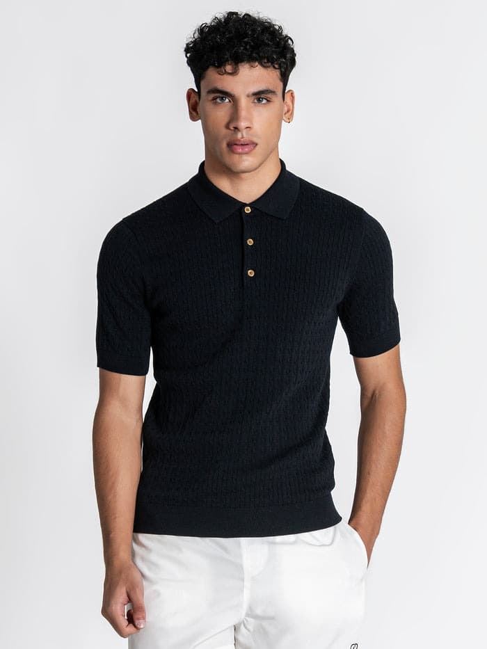 Polo Gianni Kavanagh GKM007685 Dark Navy - Imagen 1