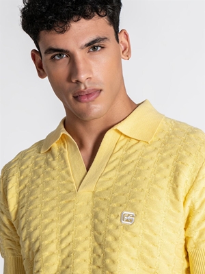 Polo Gianni Kavanagh Yellow GKM007632 - Imagen 2