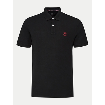 Polo Indicode INWadin Black 40-913999 - Imagen 1