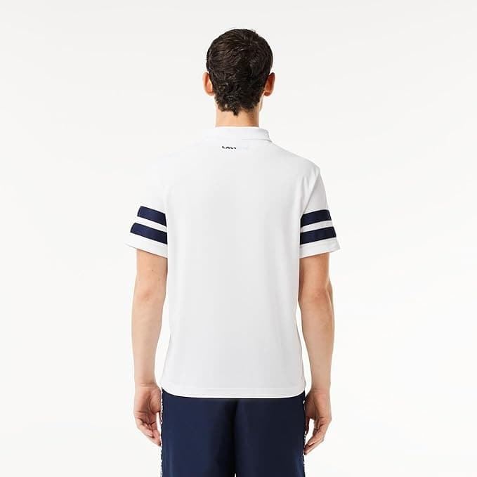 Polo Lacoste DH7352 00 522 blanc/marine - Imagen 2