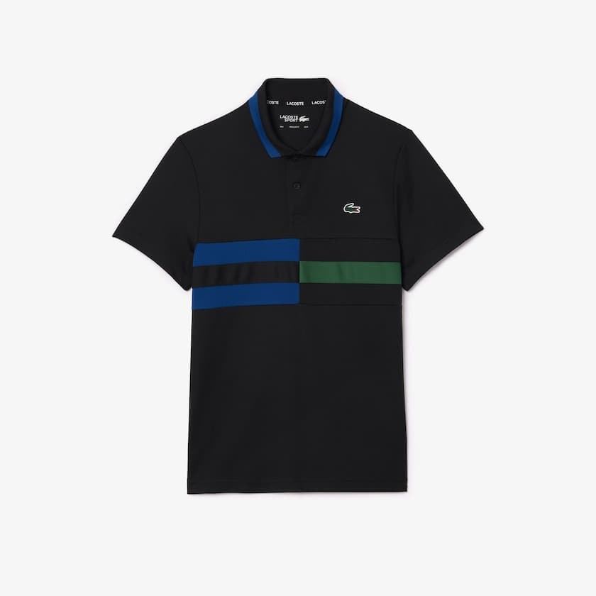 Polo Lacoste DH8335 00 ISM noir/sphere-vert - Imagen 3