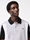 Polo Lacoste PH1302 00 SJ1 argent chine/ noir - Imagen 2