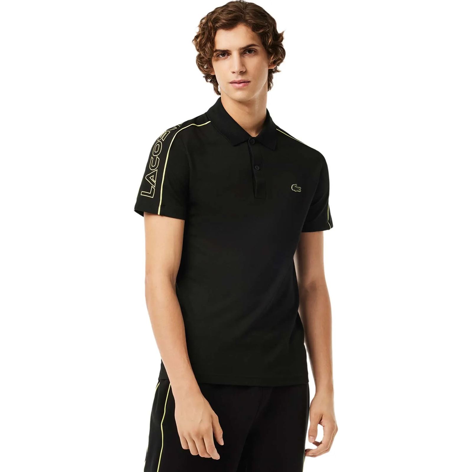 Polo Lacoste PH1426 00 6VT noir/ limeira - Imagen 1