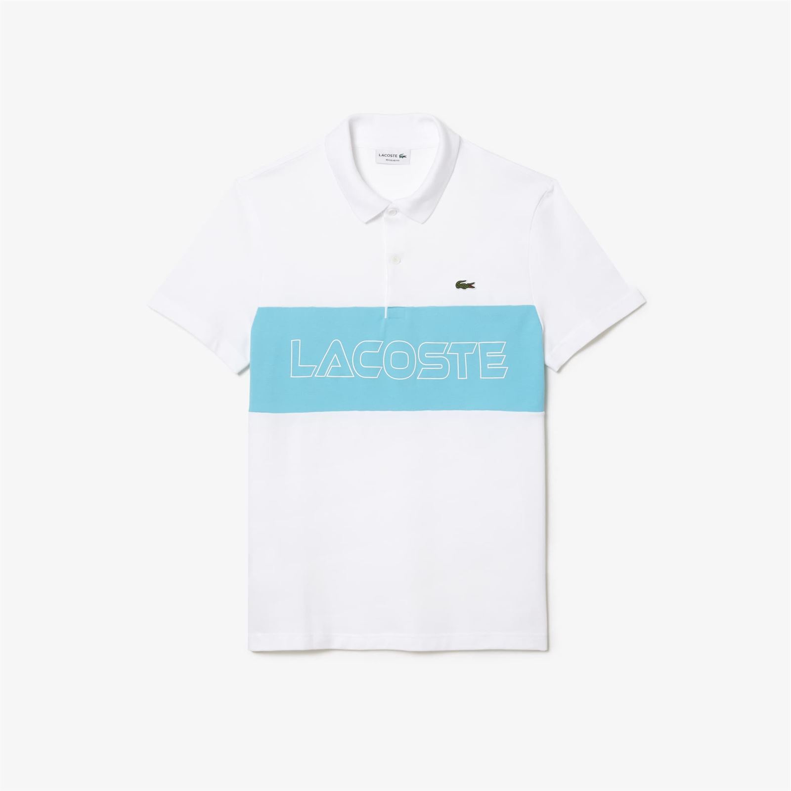 Polo Lacoste PH1470 00 RI6 blanc/anse - Imagen 4