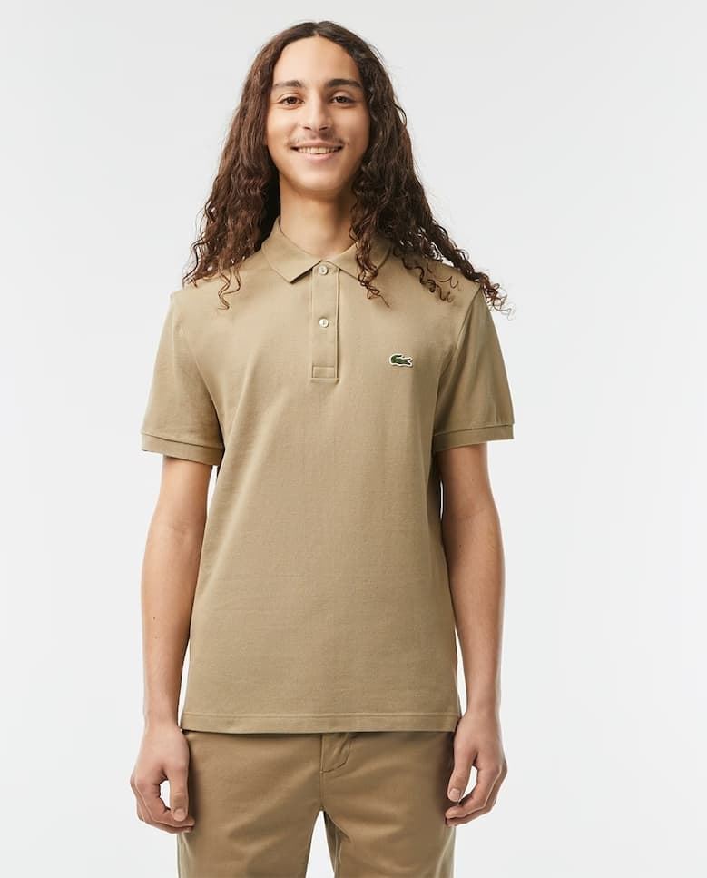 Polo Lacoste PH412 00 CB8 slim fit marrón - Imagen 1