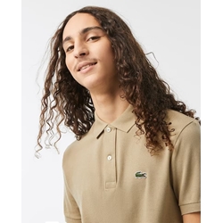 Polo Lacoste PH412 00 CB8 slim fit marrón - Imagen 2
