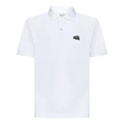 Polo Lacoste x Netflix PH7057 00 VIK blanc Bridgenton - Imagen 1