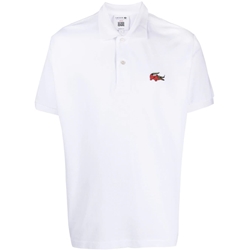 Polo Lacoste x Netflix PH7057 00 VIM blanc La casa de papel - Imagen 1