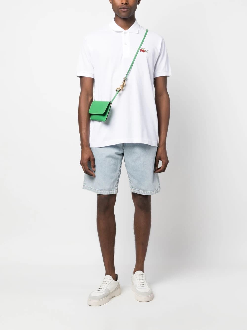 Polo Lacoste x Netflix PH7057 00 VIM blanc La casa de papel - Imagen 2