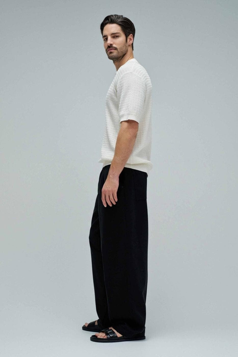 Polo punto SALSA 21011250 012 blanco - Imagen 3