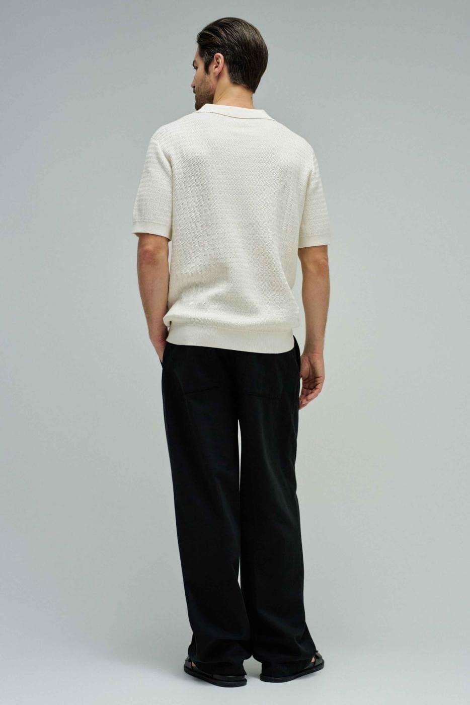 Polo punto SALSA 21011250 012 blanco - Imagen 4