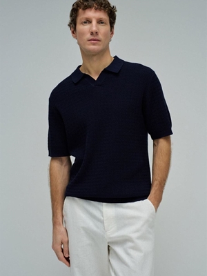 Polo punto SALSA 21011250 830 marino - Imagen 1