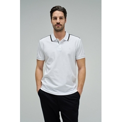 Polo SALSA 21011148 001 white - Imagen 1