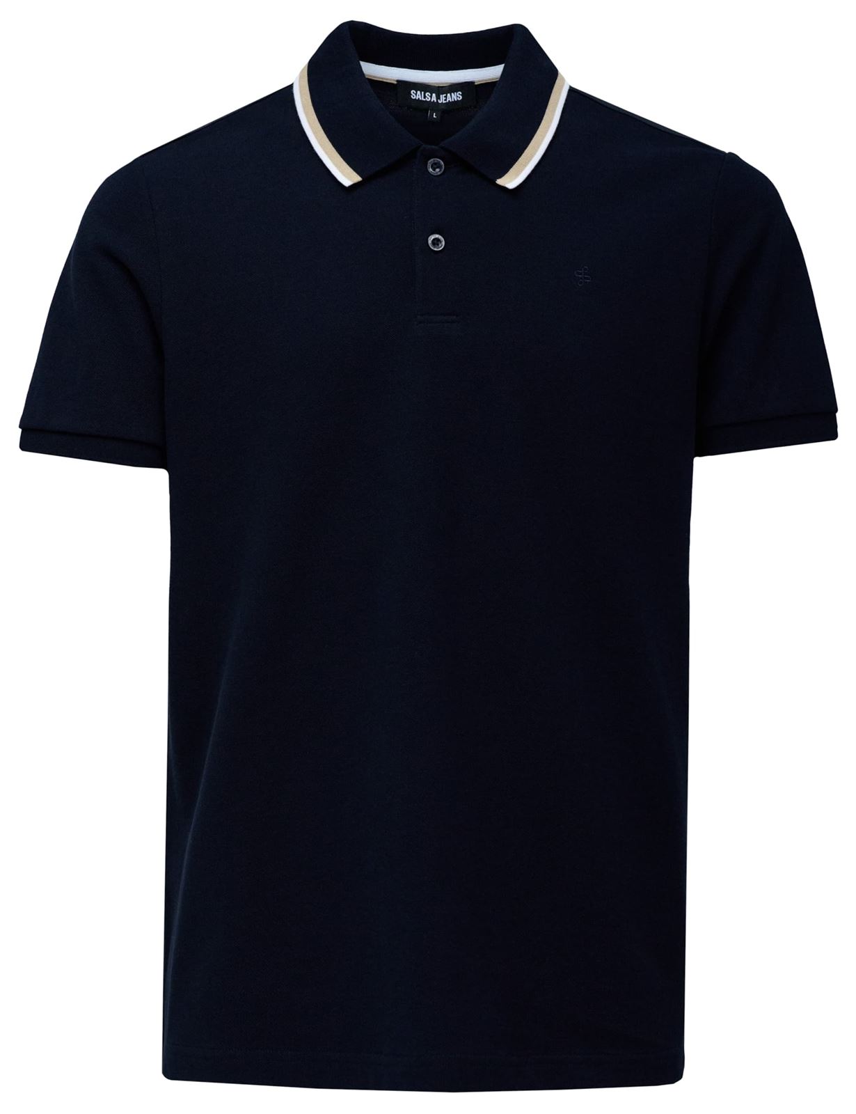 Polo SALSA 21011148 830 dark blue - Imagen 1