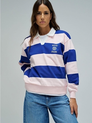 Polo Salsa Jeans Pink & Blue 21011206 611 - Imagen 1