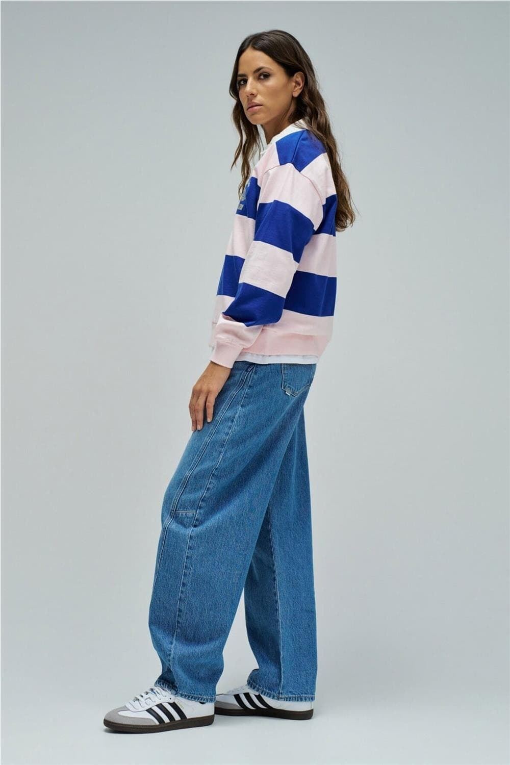 Polo Salsa Jeans Pink & Blue 21011206 611 - Imagen 2