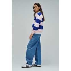 Polo Salsa Jeans Pink & Blue 21011206 611 - Imagen 2