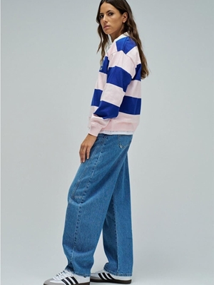 Polo Salsa Jeans Pink & Blue 21011206 611 - Imagen 2