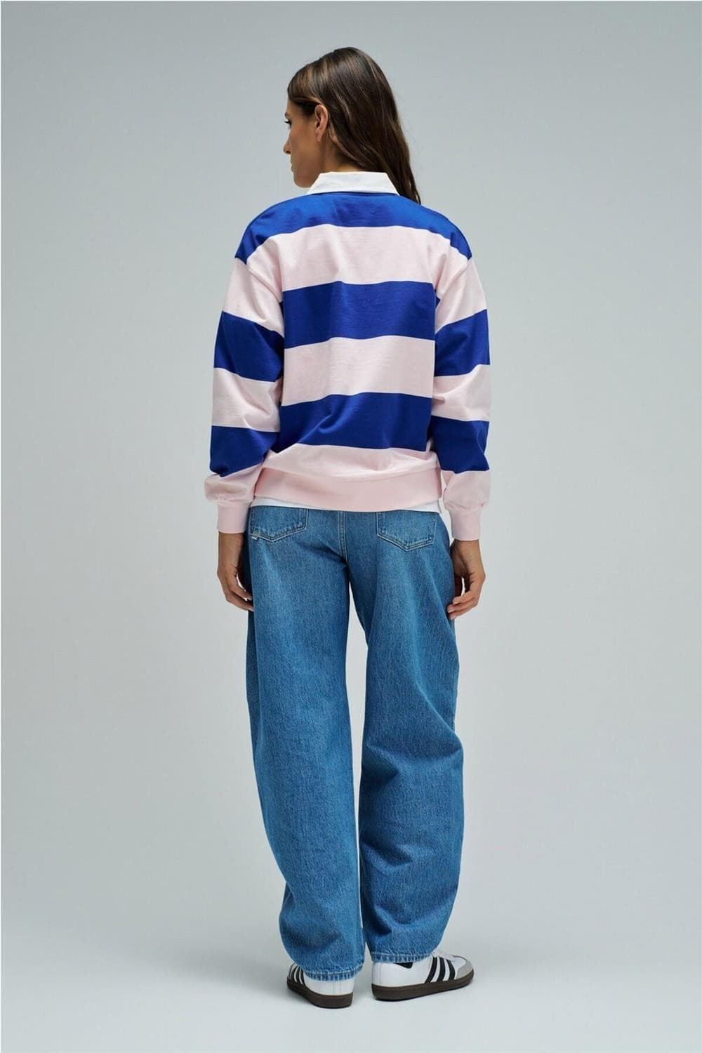 Polo Salsa Jeans Pink & Blue 21011206 611 - Imagen 3