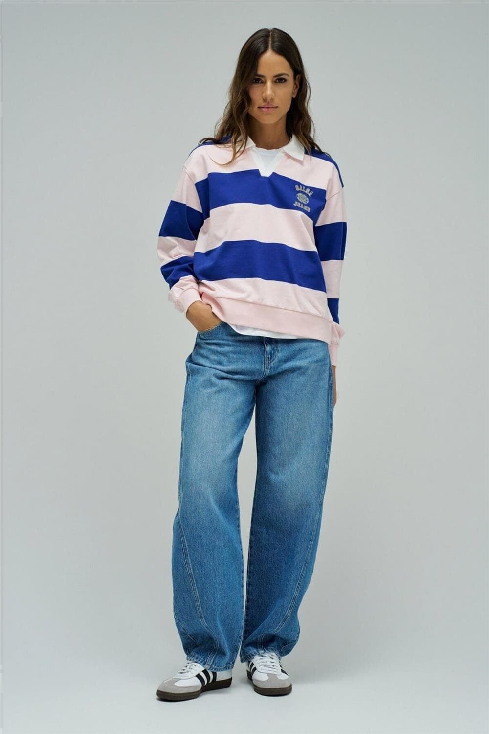 Polo Salsa Jeans Pink & Blue 21011206 611 - Imagen 5