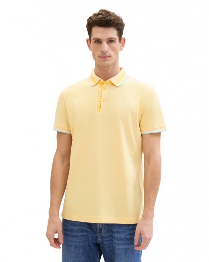 Polo Tom Tailor 1040937 35089 yellow - Imagen 1