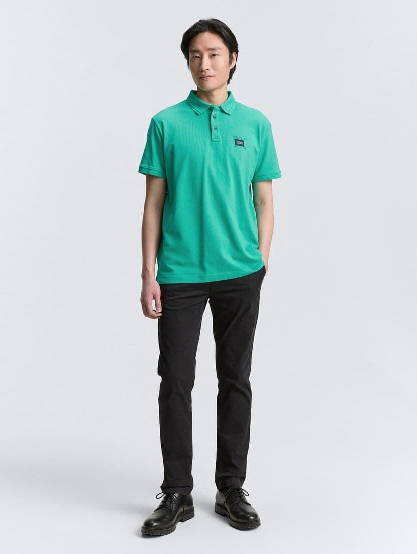 Polo TOM TAILOR 1046769 11137 peacock green - Imagen 3