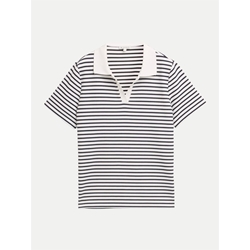 Polo TOM TAILOR 1050437 39768 Blue offwhite stripe structure - Imagen 1