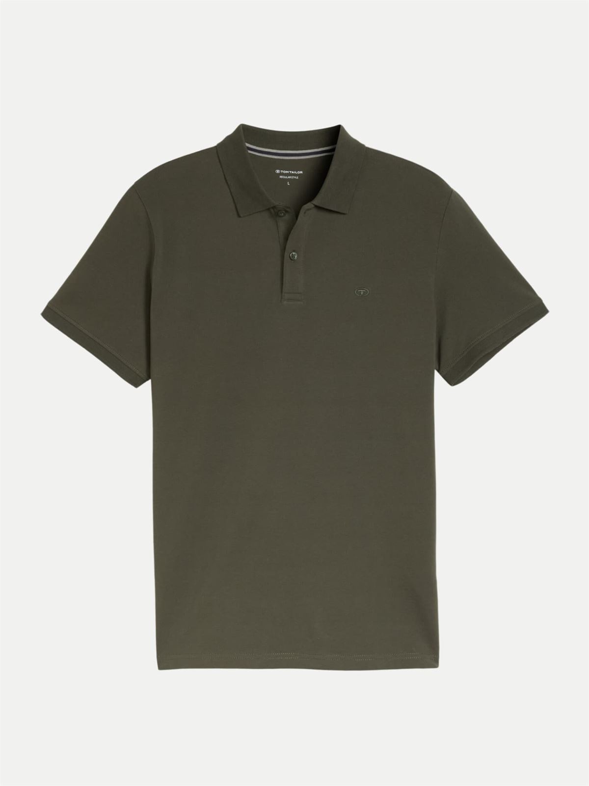 Polo Tom Tailor One Deep Leaf Green 1031006 26543 - Imagen 2