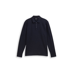 Polo Tom Tailor Structured Sky Captain Blue 1048600 10668 - Imagen 1